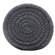 Handmade Braided Fabric Drink Coaster