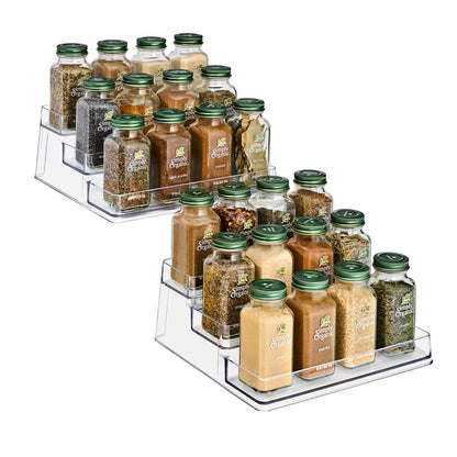 Sorbus Premium 3-Tier Spice Rack Organizer - 2 Pack
