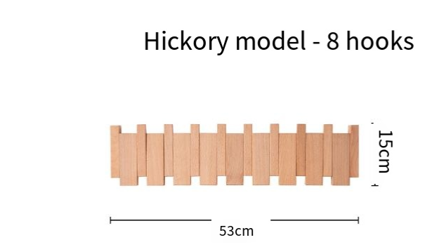 Piano Key Wall Coat Rack
