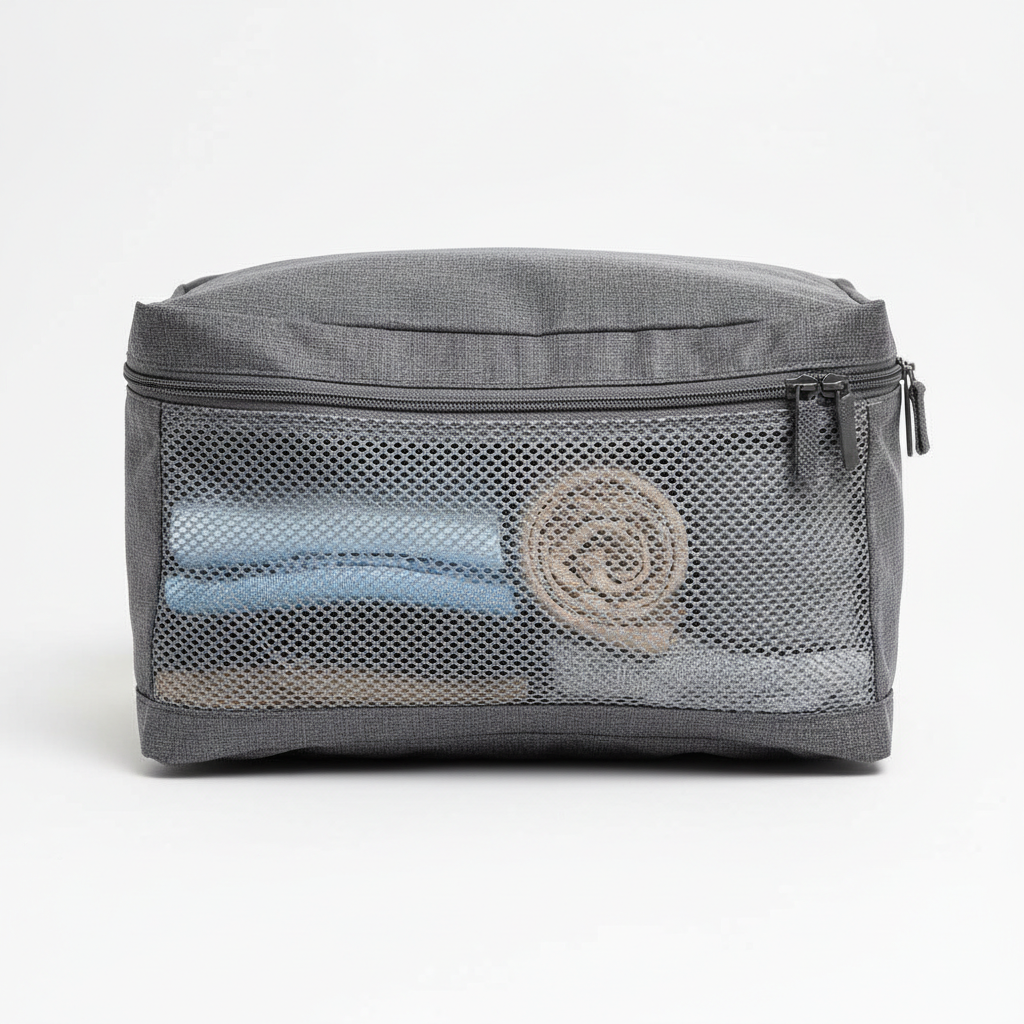 4-Piece Soft Packing Cube Set – Travel Organizers for Suitcases