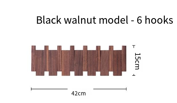 Piano Key Wall Coat Rack
