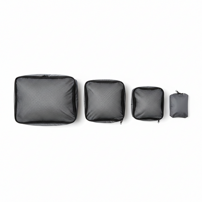 4-Piece Soft Packing Cube Set – Travel Organizers for Suitcases